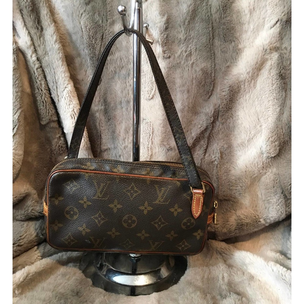 Louis Vuitton Brown Monogram vintage  Clutch